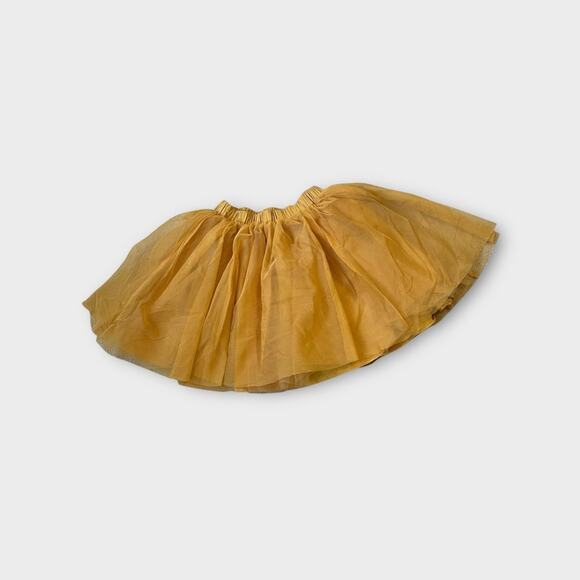 Girls Golden Hanna Andersson Tulle Tutu Lined Skirt 6-7 - Picture 1 of 5